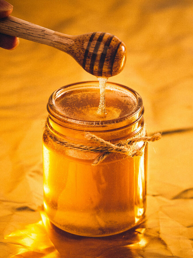 raw local honey organic skincare